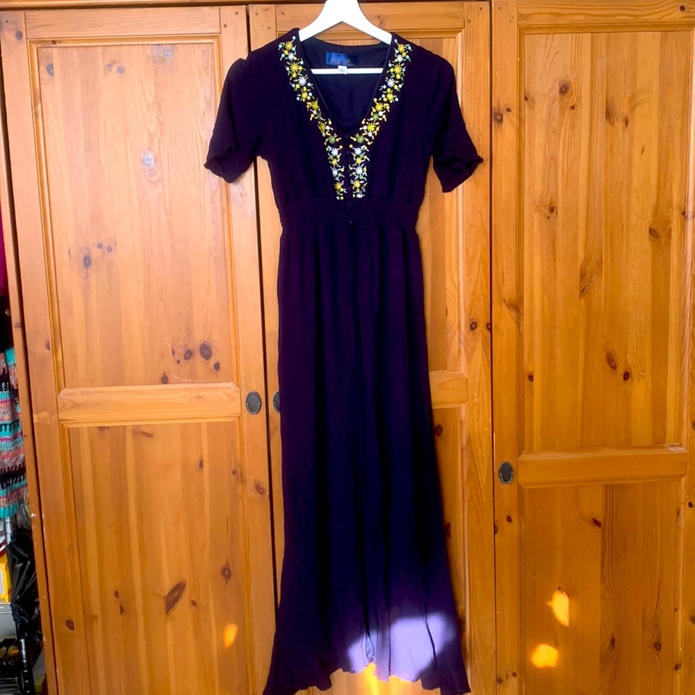 Blue Rain maxi dress in great condition